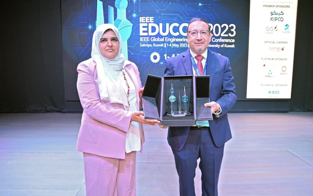 شركة المشاريع راعٍ رئيسي لمؤتمر التعليم الهندسي الدولي EDUCON 2023  الذي استضافته الجامعة الأمريكية في الكويت